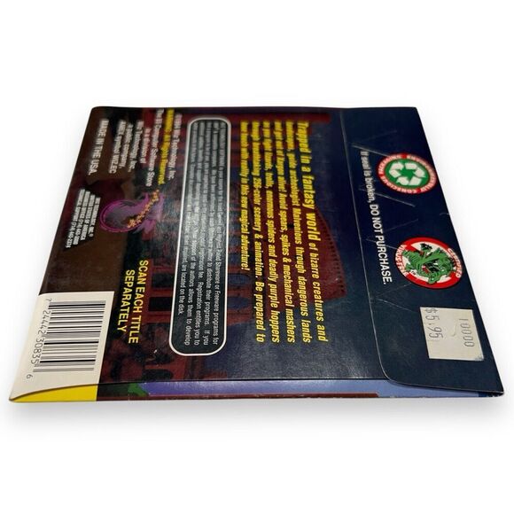 VTG NOS Xargon Shareware PC Game 3.5” Disk Wiz Technology NEW SEALED! - Picture 4 of 4